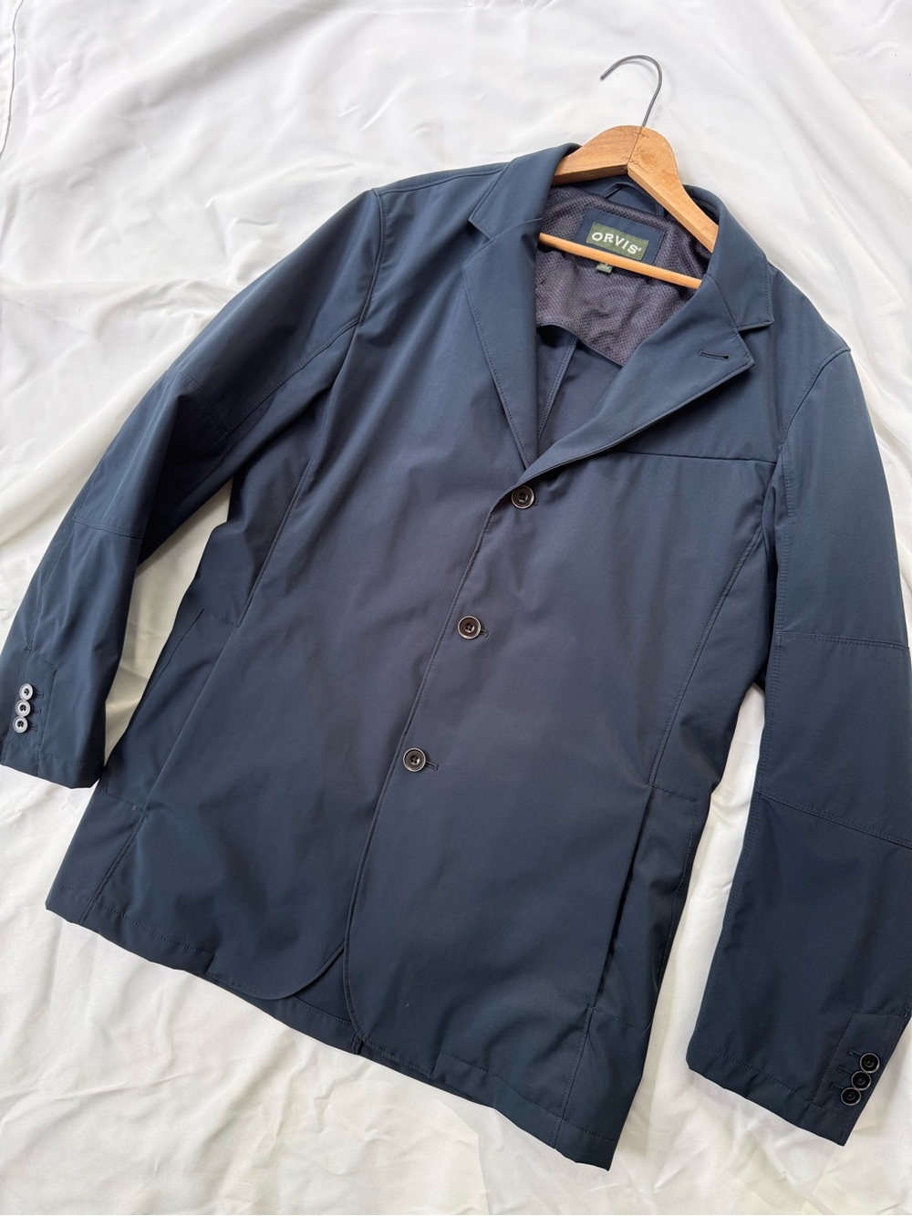 Orvis Navy Lightweight Shirt Jacket Blazer